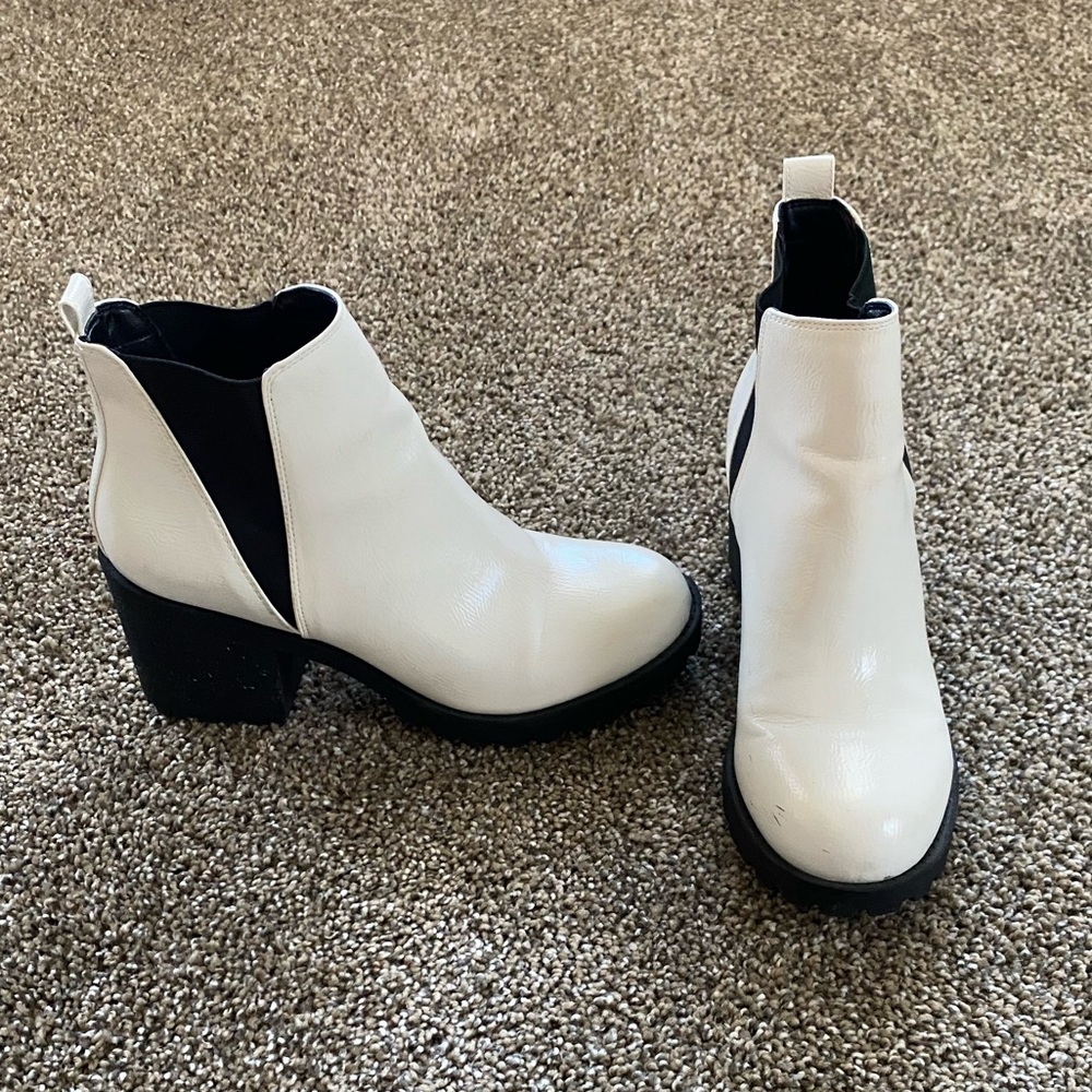 Chinese Laundry White Booties